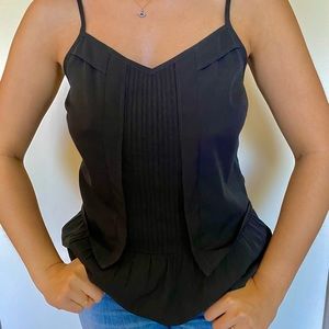 Black Peplum Tank 🖤